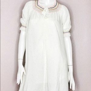 Madewell confetti tunic dress